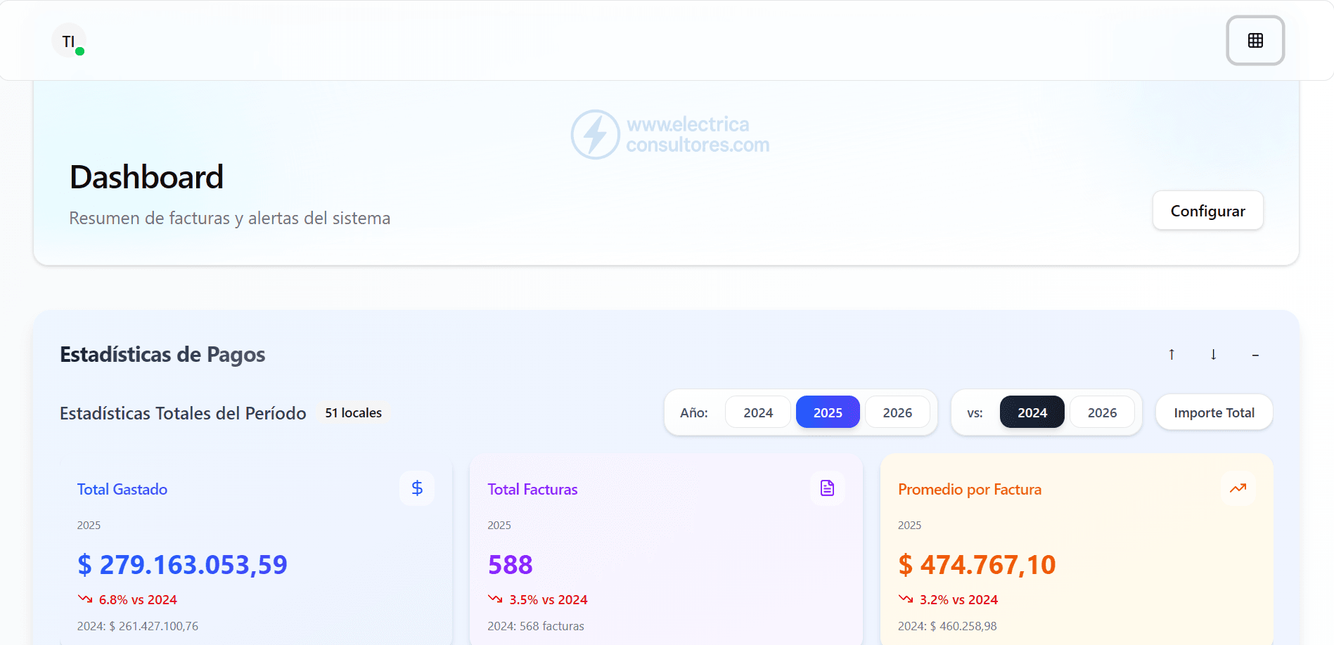ElectricaConsultores - Screenshot 1